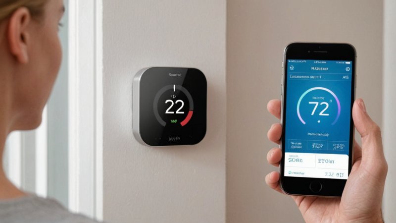 smart home, heating, cooling, smart thermostat, energy efficiency, HVAC, smart vents, voice control