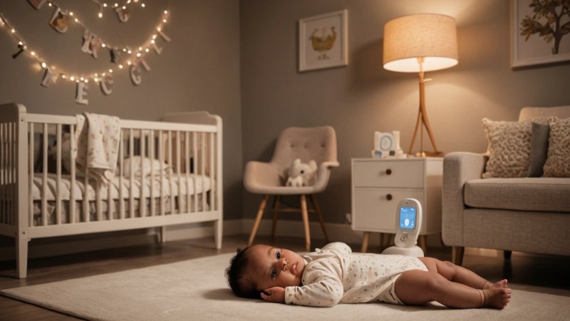 smart home technology, new parents, baby monitors, smart devices, home automation, parenting tips, smart lighting, home security