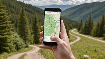 navigation apps, outdoor activities, hiking, camping, biking, GPS, outdoor navigation, best apps for outdoors