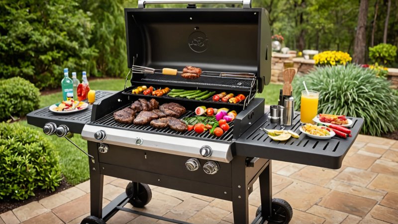 outdoor BBQ, grilling gear, BBQ essentials, outdoor cooking, grilling tools