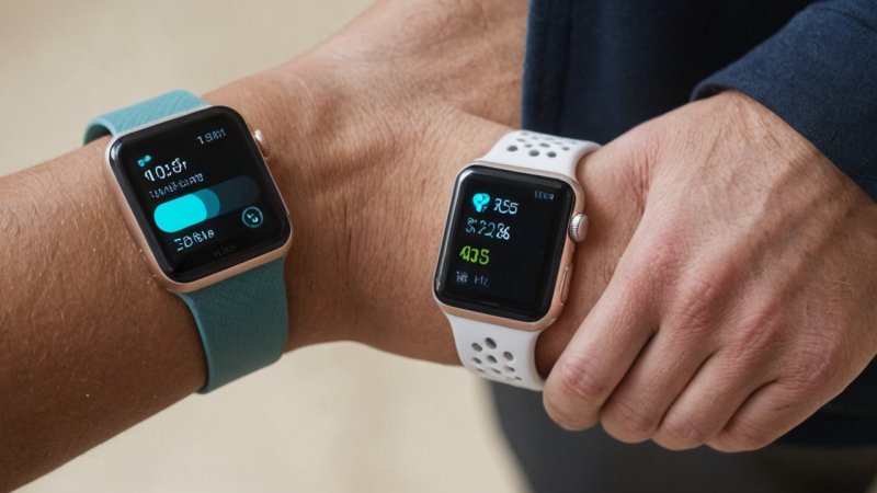 Fitbit, Apple Watch, biometric wearables, fitness technology, health tracking, smartwatch comparison, wearable tech