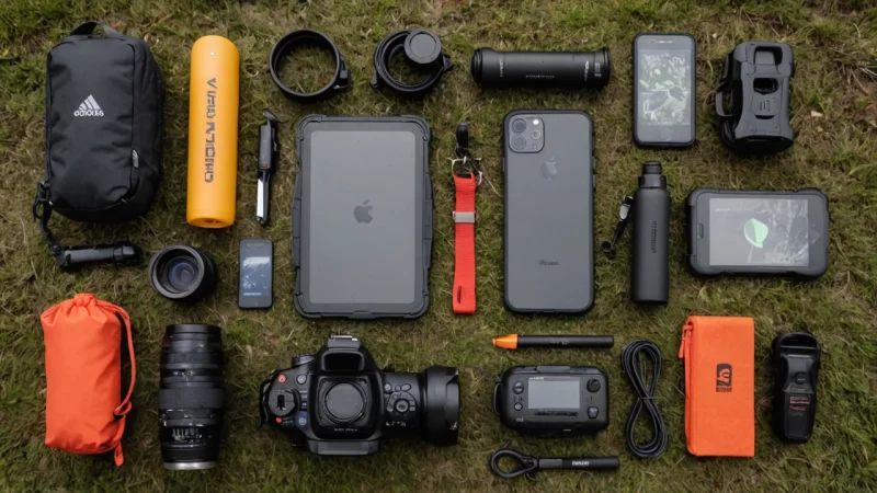 outdoor adventures, gadgets, essential, technology, outdoor gear