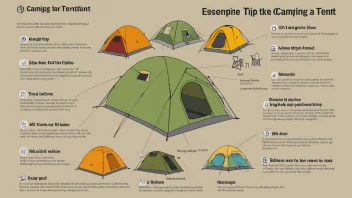 camping tent tips, selection guide, outdoor gear, camping, adventure