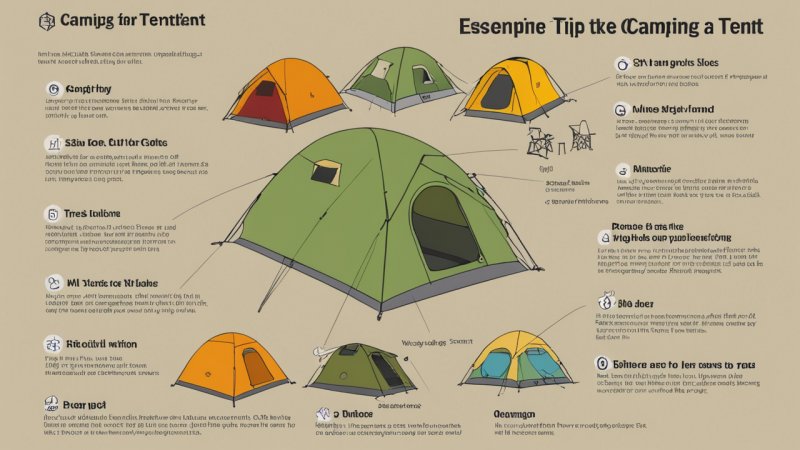 camping tent tips, selection guide, outdoor gear, camping, adventure