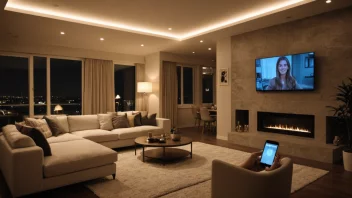 smart lighting, home security, technology, safety