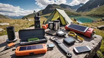 multi-functional gadgets, outdoor adventures, camping gadgets, hiking gear, fishing tools, portable gadgets