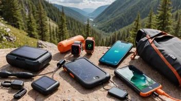 outdoor adventure, technology, GPS, planning apps, wearables, safety devices, solar chargers