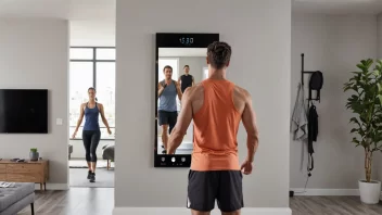 smart fitness mirrors, home workouts, fitness technology, personalized training, workout feedback, fitness motivation, exercise equipment